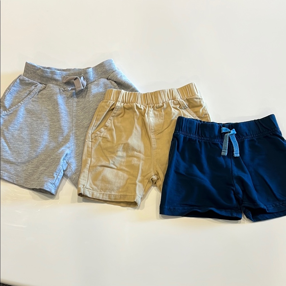 Petite Revery French Terry Shorts, Chams & Unbranded Set of 3 Shorts